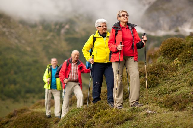 Menschen beim Wandern