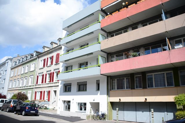 Aufnahme des Wohnhauses in der Belchenstrasse