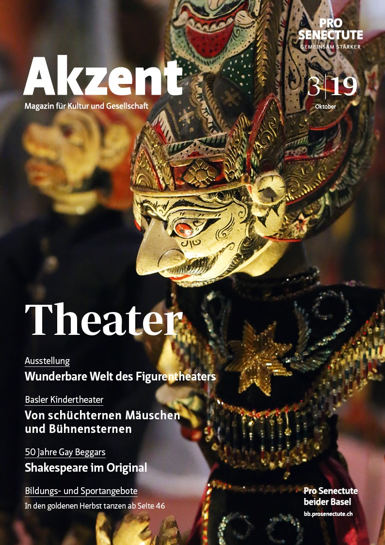 Titelbild Akzent Magazin Oktober Nr. 3 2019 Theater