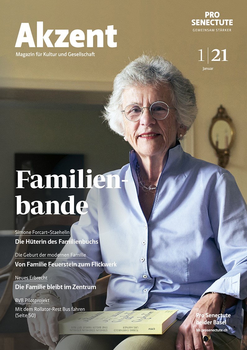 Titelbild Akzent Magazin 1 Januar 2021Familienbande