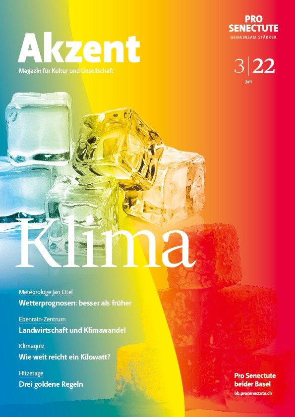 Titelblatt Akzent Magazin Nr. 3 2022 Juli «Klima»